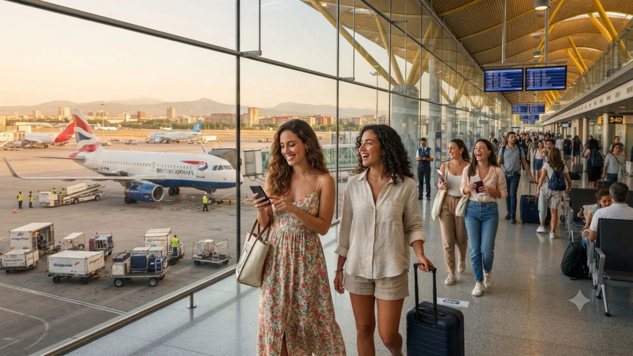 UK Overtakes Germany and More as Spain Records 12.3 Million International Air Passengers Driving Tourism Growth in August
