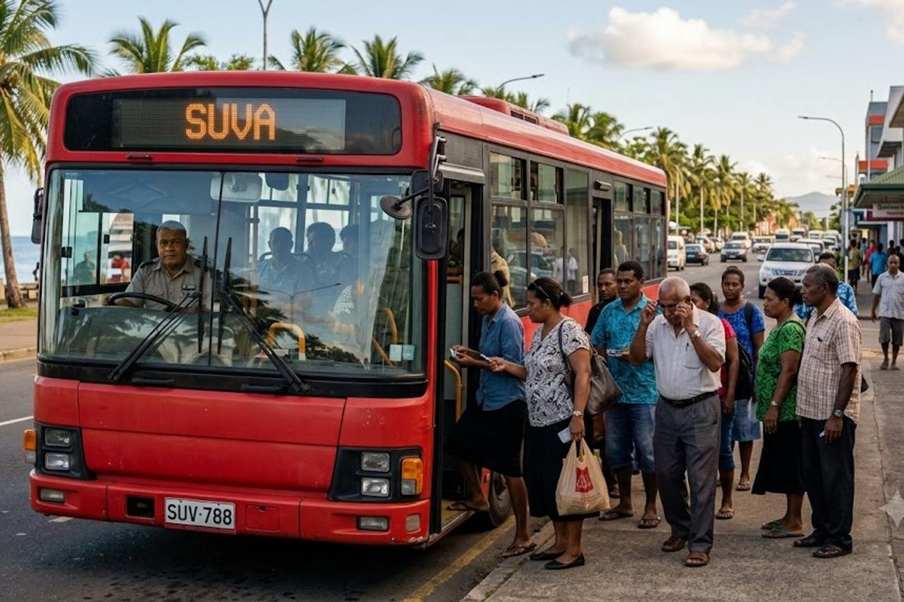 Suva and More Fiji Bus Users Gain Fare Stability as Temporary Increase of Over Twenty Two Per Cent Ends After Government Absorbs Added Costs