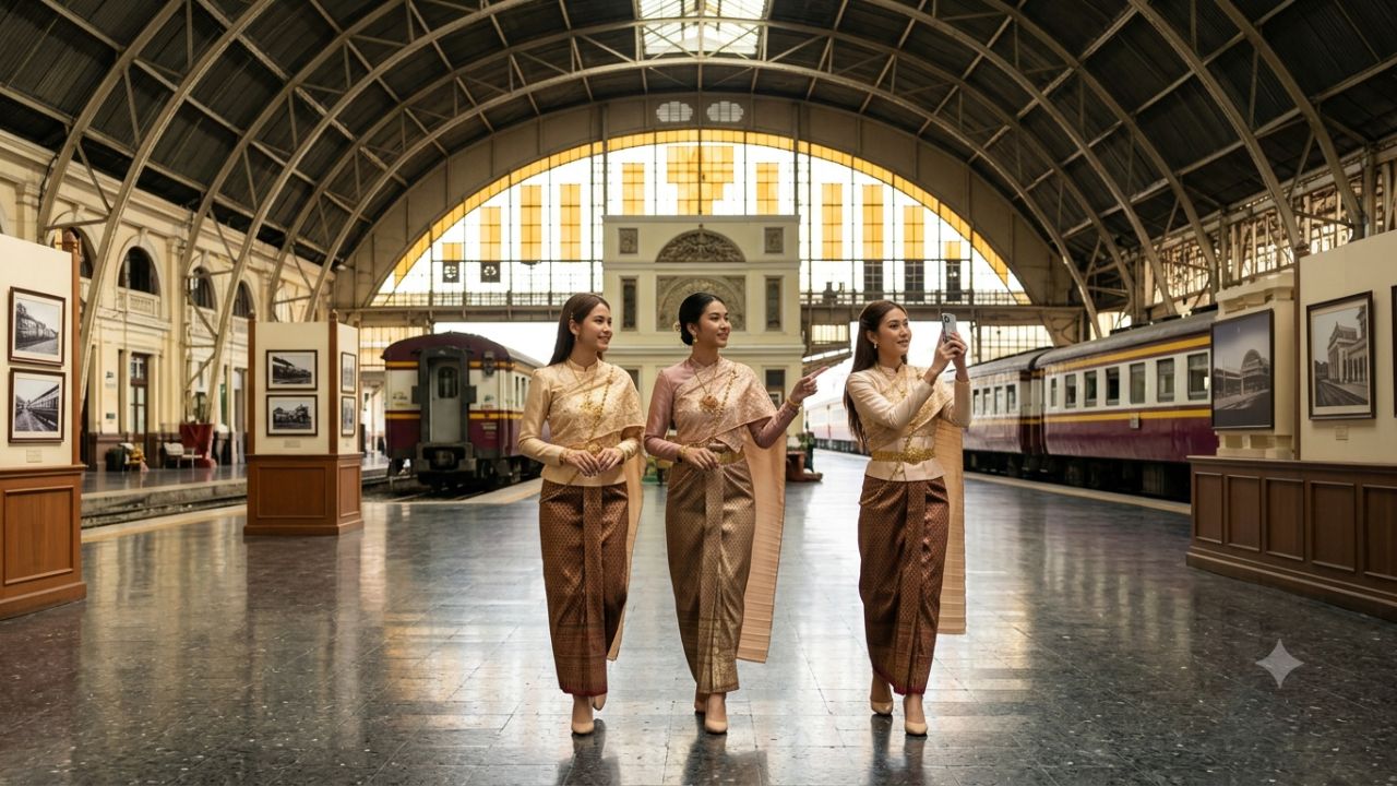 Thailand Transforms Hua Lamphong Station Into Railway Heritage Tourism Hub for Burachat Day 2026