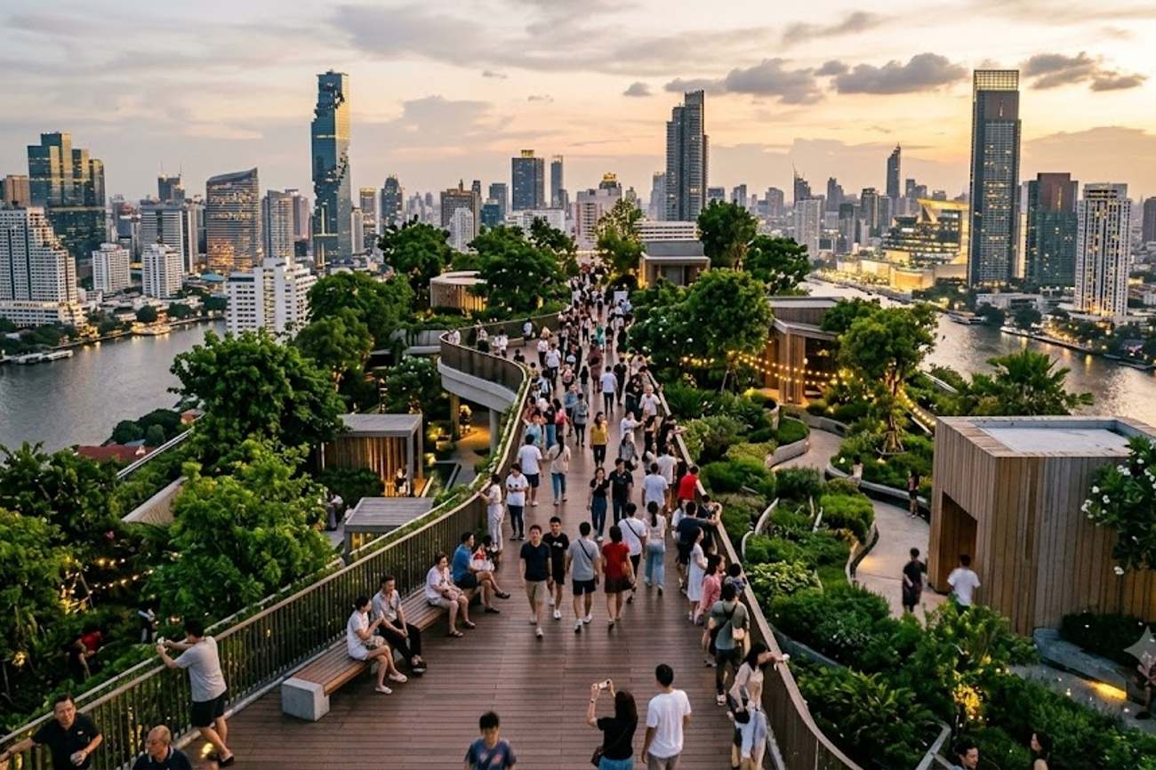 Thailand Unveils Suan Dusit Arun Success as Bangkok’s Largest Rooftop Park Welcomes Thousands of Visitors