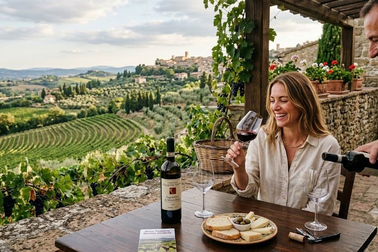 Umbria Expands Global Reach with New International Wine Tourism Routes