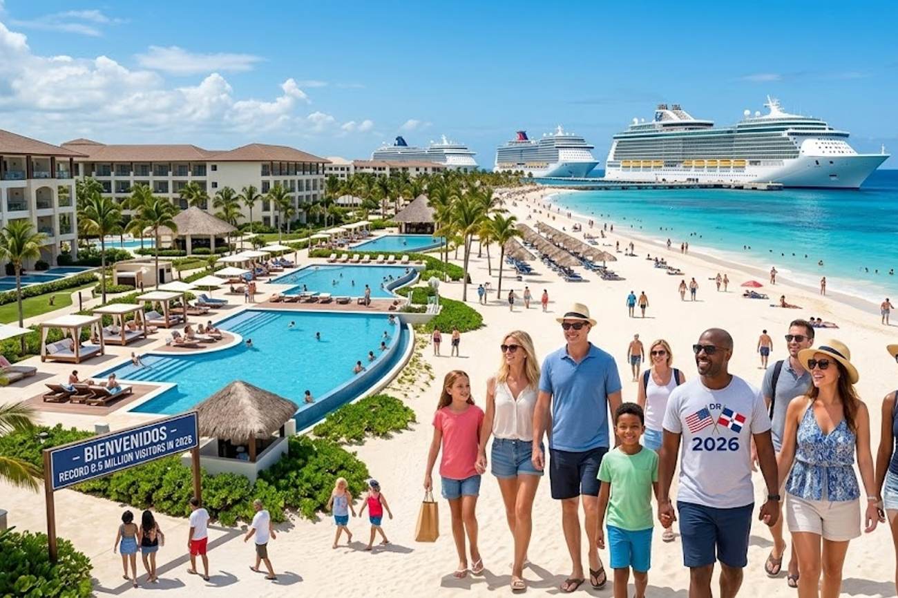 US Overtakes Other Countries as Dominican Republic Tourism Boom Reaches Record 8.5 Million Visitors in 2026