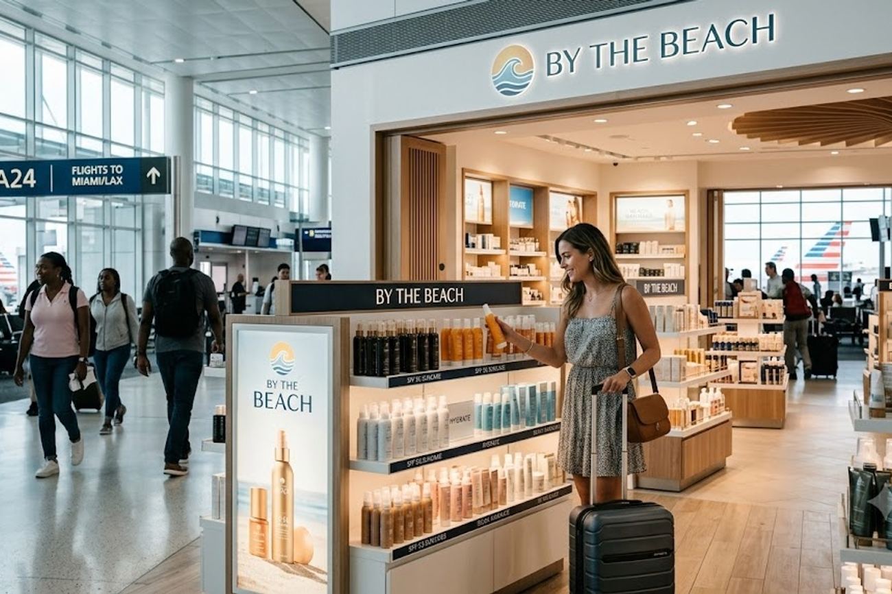 USA Travel Retail Revolution Begins as By the Beach Expands Cruise and Airport Beauty Markets