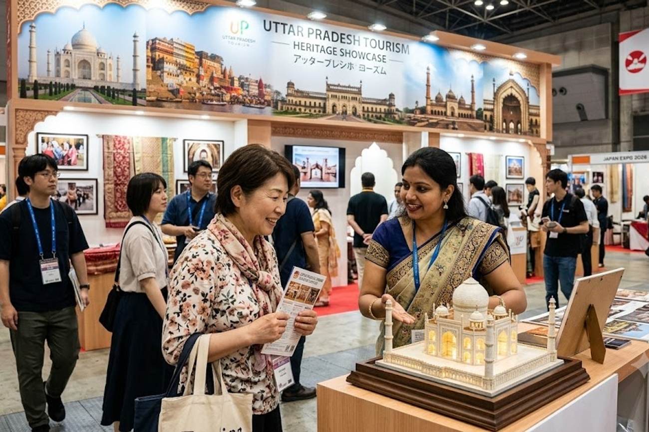 Uttar Pradesh Unveils New Global Tourism Opportunities Through Heritage Showcase at Japan Expo 2026
