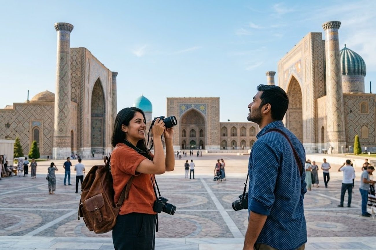 Uzbekistan Travel Boom: Indians With US UK Schengen Visas Get 30-Day Visa-Free Entry