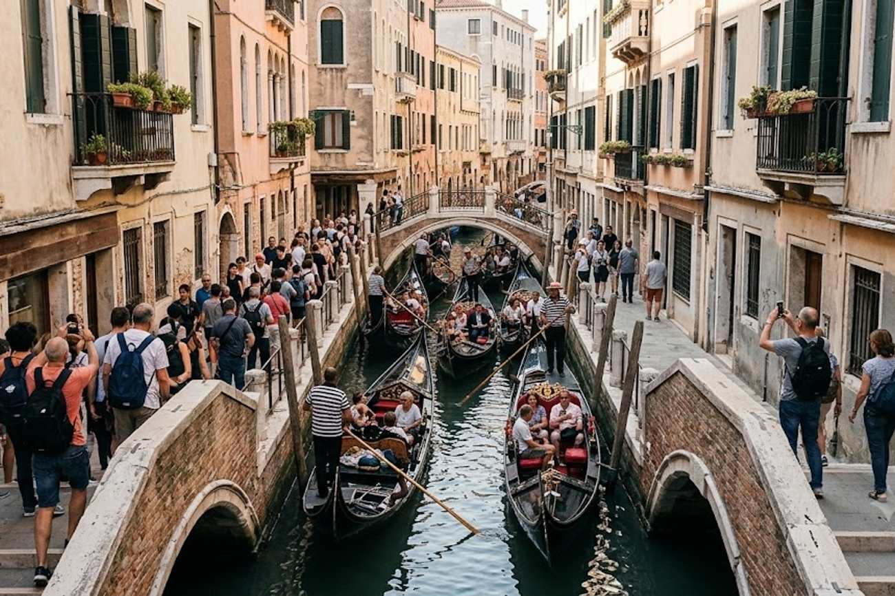 Venice and Barcelona Move With Global Visitor Hotspots as Overtourism Strategies Redefine Tourism