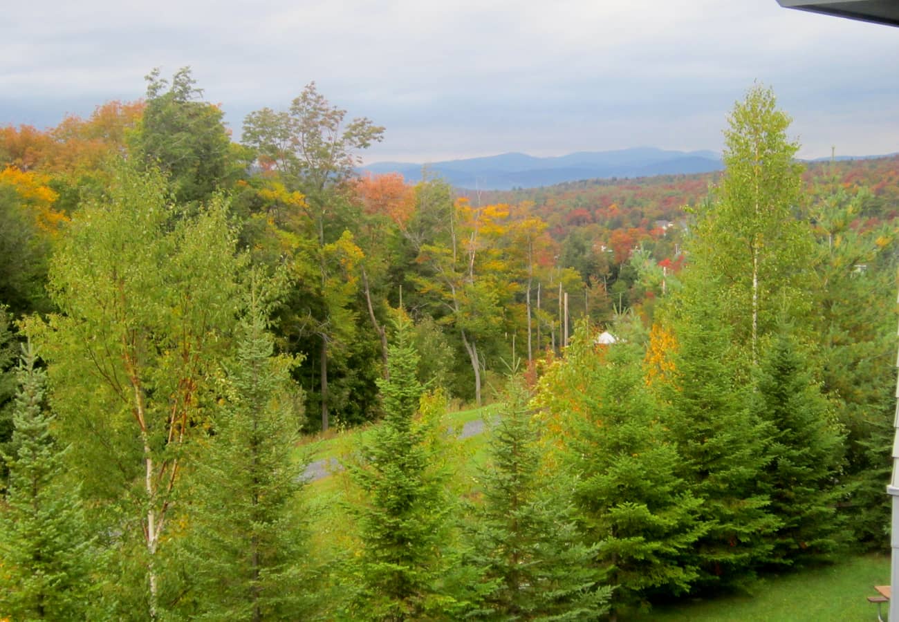 Rugged cliffs and winding roads through Smugglers Notch Vermont
