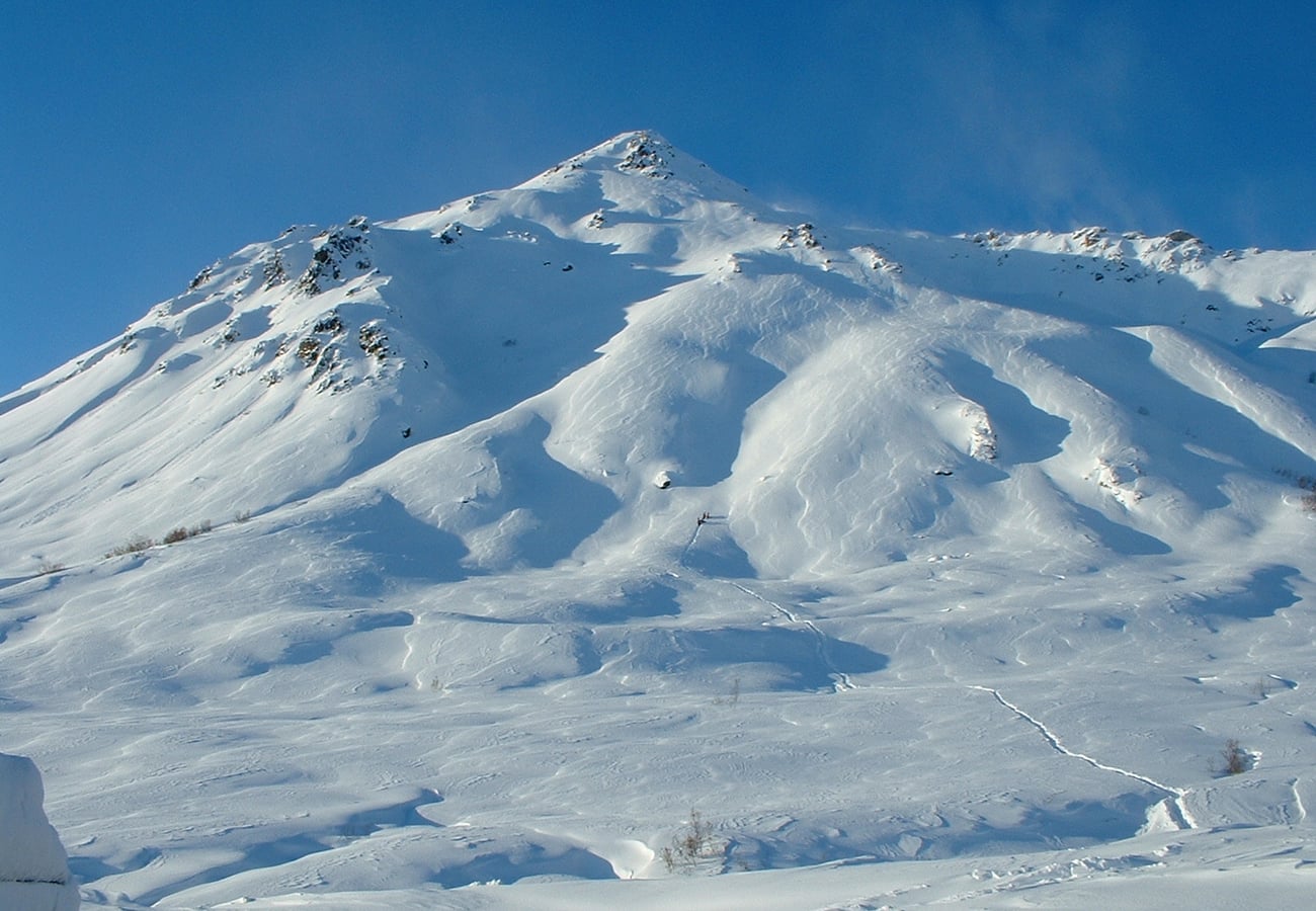 Hatcher Pass alpine peaks in the Talkeetna Mountains