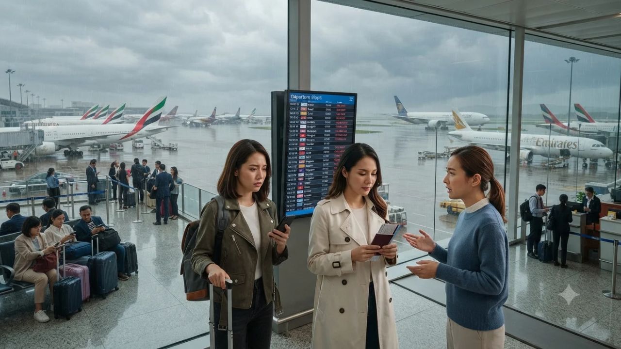Asia Aviation Disruption: 5,081 Delays, 277 Cancellations Across Shanghai, Dubai, and Hanoi