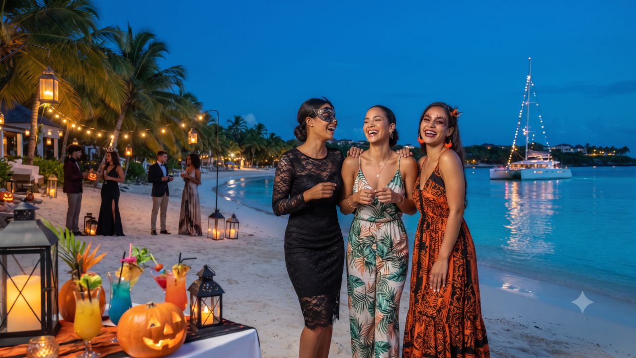 Caribbean Halloween Coastal Guide 2026: Beach Parties, Haunted Boat Cruises, and Reef Fundraisers