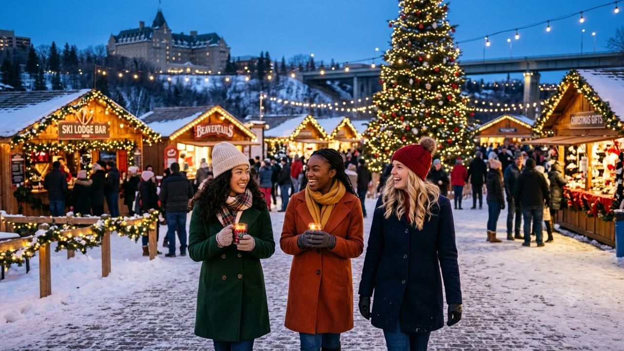 Edmonton Reinvents Canada’s Winter Tourism: Glowing Christmas Markets, River Valley Ice Escapes, and Indigenous Cultural Celebrations Anchor the 2026 Season