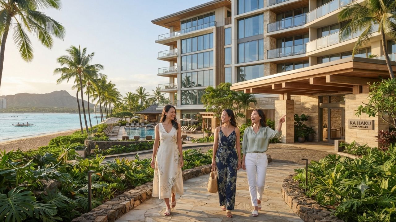 Hilton Grand Vacations Debuts Ka Haku in Waikiki: Hawaii's First Hilton Club Resort Opens With 205 Suites and Japanese Bathhouse