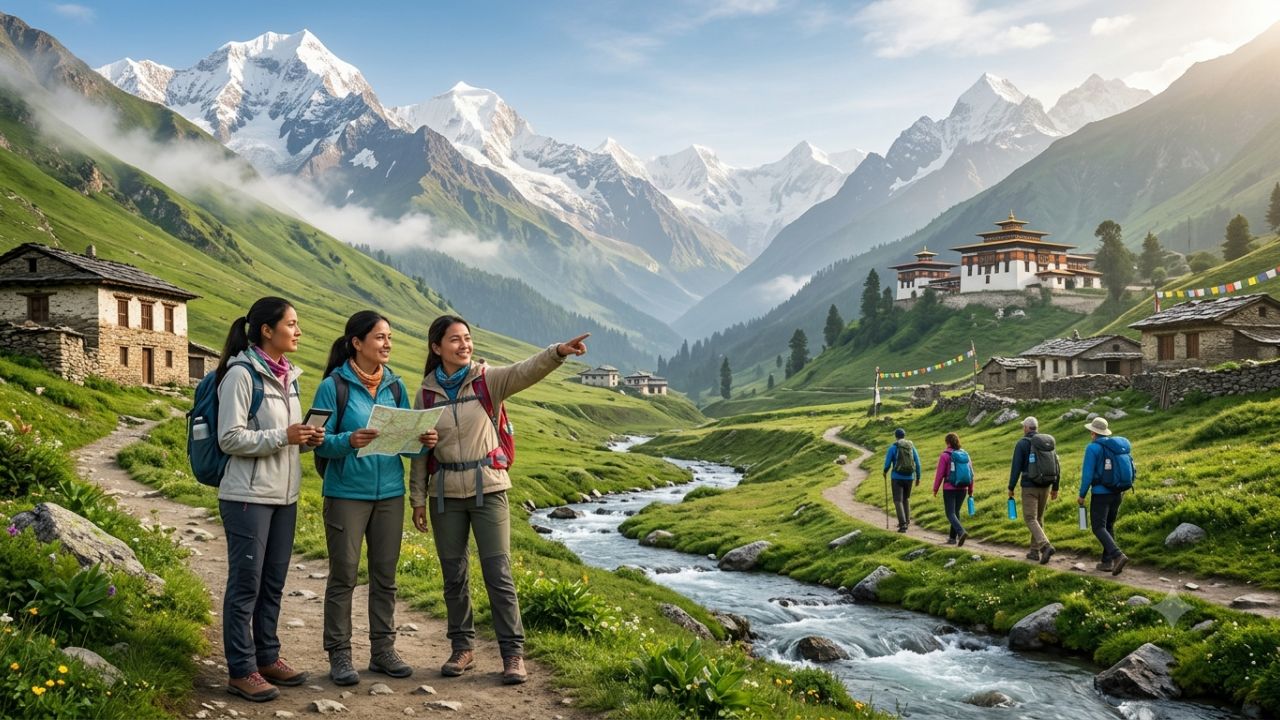 India, Nepal, and Bhutan Form Himalayan Green Tourism Circuit: Unified Trekking Pass and Mountain Safety Alliance