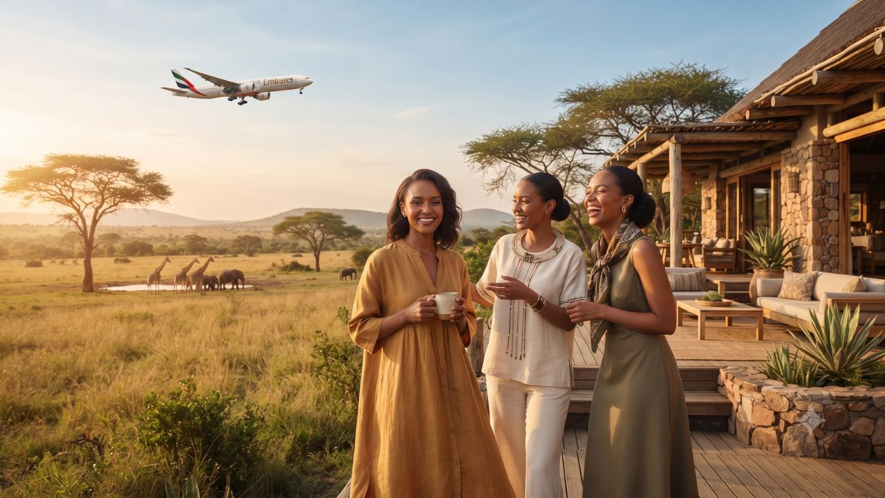 Kenya and UAE Forge Strategic Tourism Corridor: Emirates Triple-Daily Flights, A350 Premium Cabins, and Luxury Safari Guide 2026