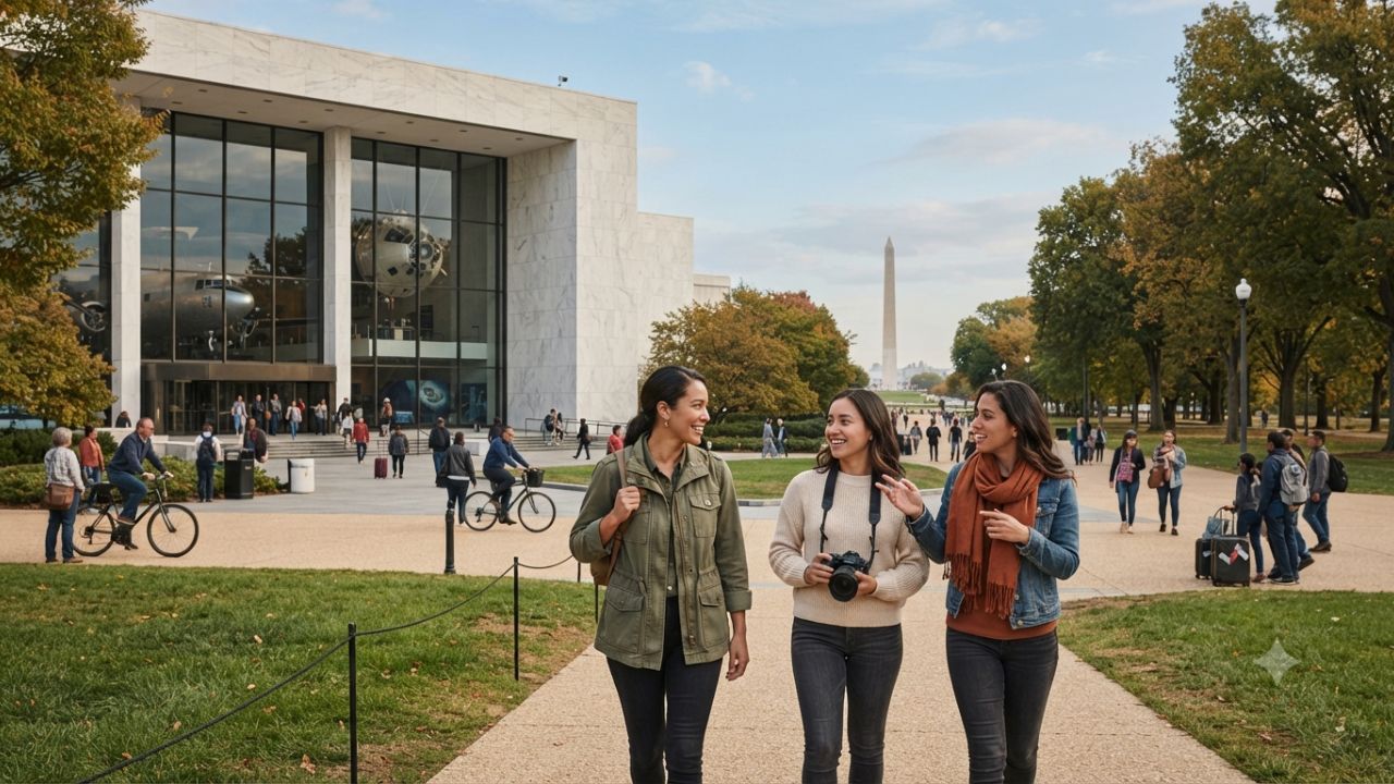 Washington DC's Free Smithsonian Museums Drive European Travel Growth Led by UK, Germany, and France Inflows
