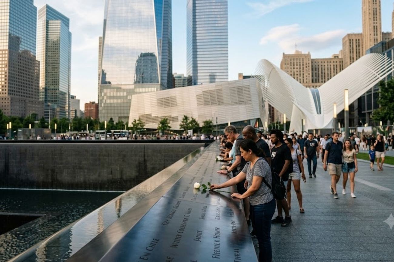 New York’s 9/11 Memorial Sees Millions of Annual Visitors as Tourism Trends Shift