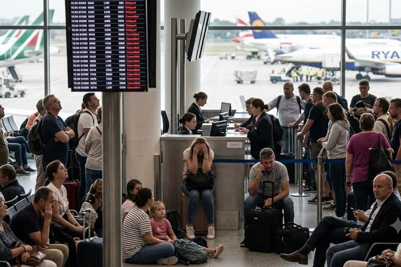 European Aviation Gridlock: 2,508 Delays and 62 Cancellations Paralyze Major Hubs