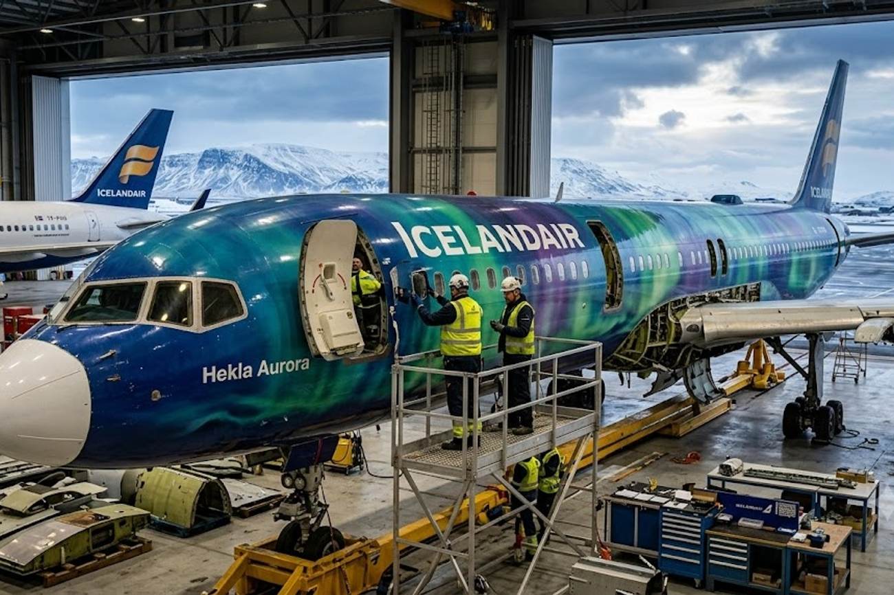 Iceland Preserves Aviation Legacy as Iconic Northern Lights Boeing 757 Transitions to Global Collectibles