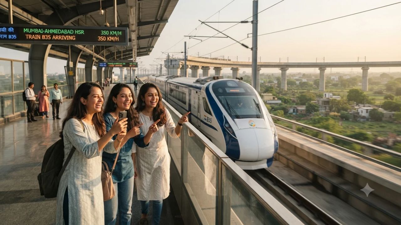 India's 350 Kmph Bullet Train Frontier: Inside the B35 Project and Mumbai–Ahmedabad High-Speed Rail Corridor