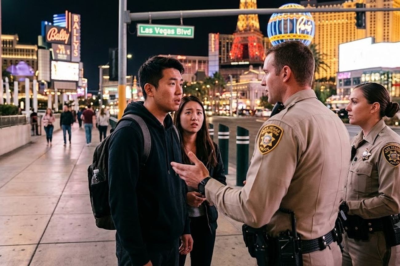 Las Vegas Tourist Incident Sparks Warning Over US Legal and Immigration Risks