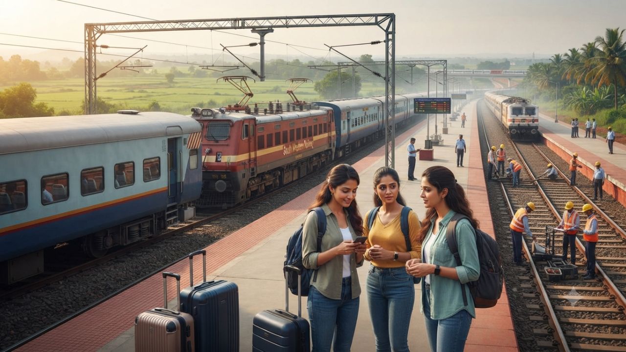 South Western Railway Announces 18 Train Disruptions Across Karnataka Due to Tolahunse Yard Infrastructure Upgrades