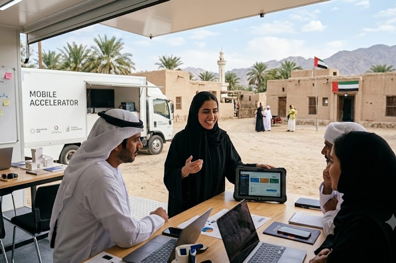 UAE Launches Mobile Accelerators to Decentralize Startup Ecosystem