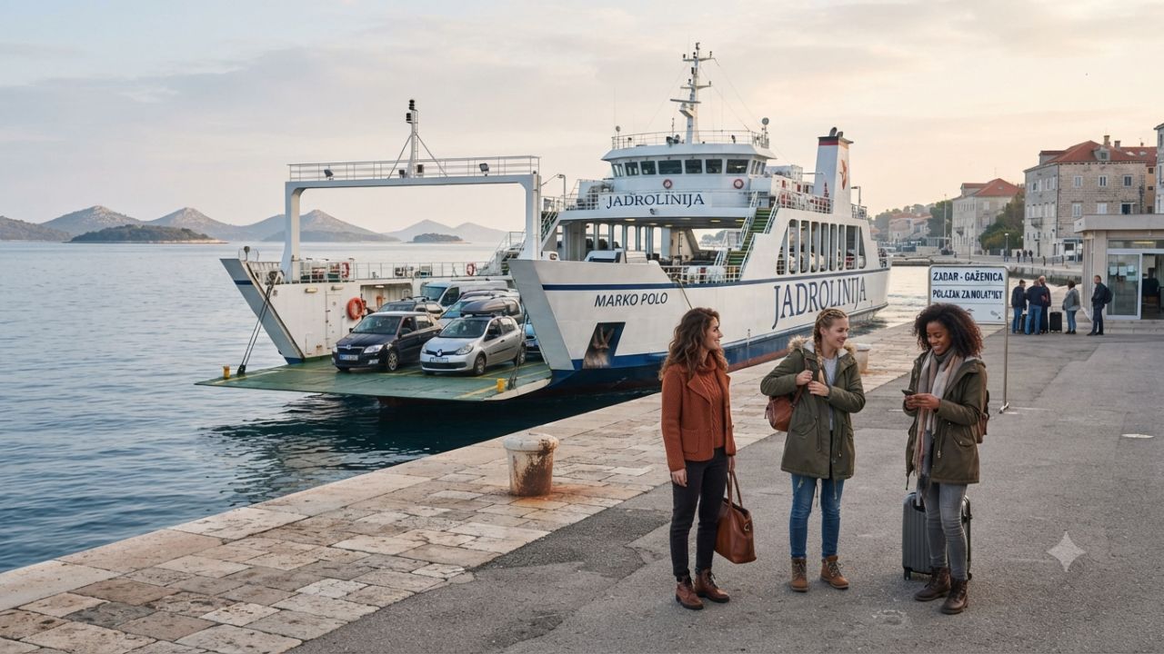Croatia Updates Zadar Archipelago Ferry Line 433 Timetable as Vehicle Transport Demands Increase Across Remote Islands