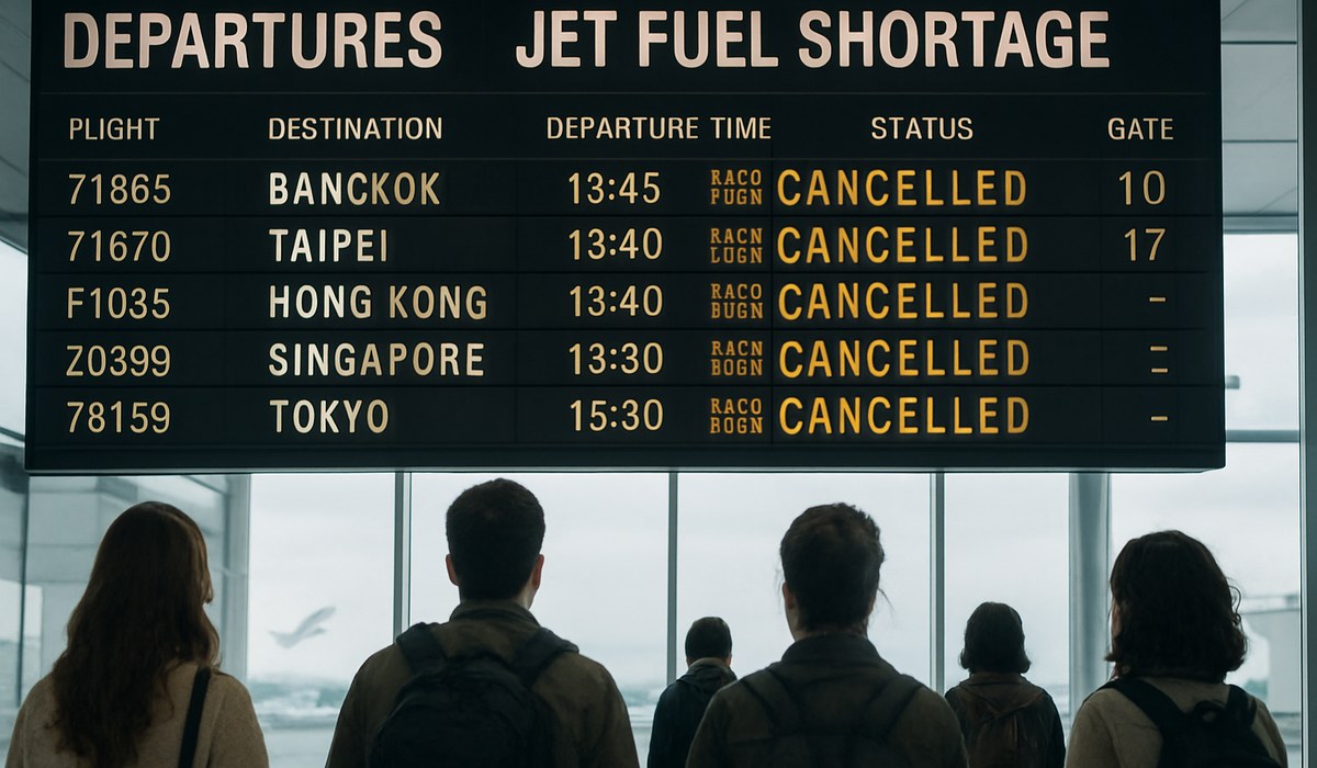 Travel Asia Continues as Jet Fuel Crisis Hits Airlines