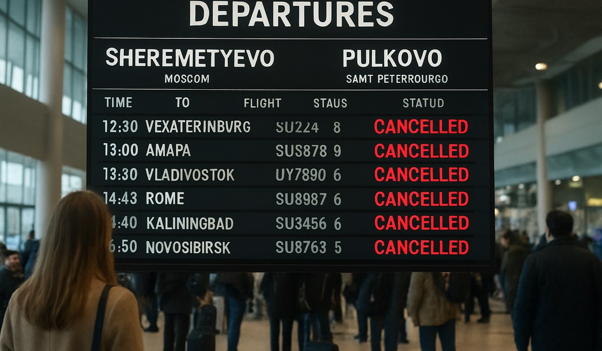 Flight Travel Major: Cancellations Hit Russian Airports March 2026