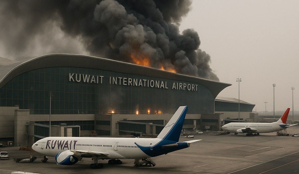 Travel Kuwait International Airport Shuts Down: Drone Strikes Ground All Flights