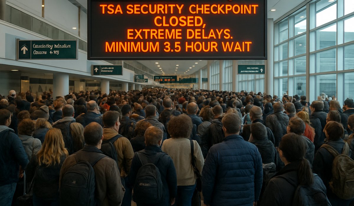 TSA Crisis Shuts Down Manchester-Boston Airport Security for 3 Hours During Spring Break 2026