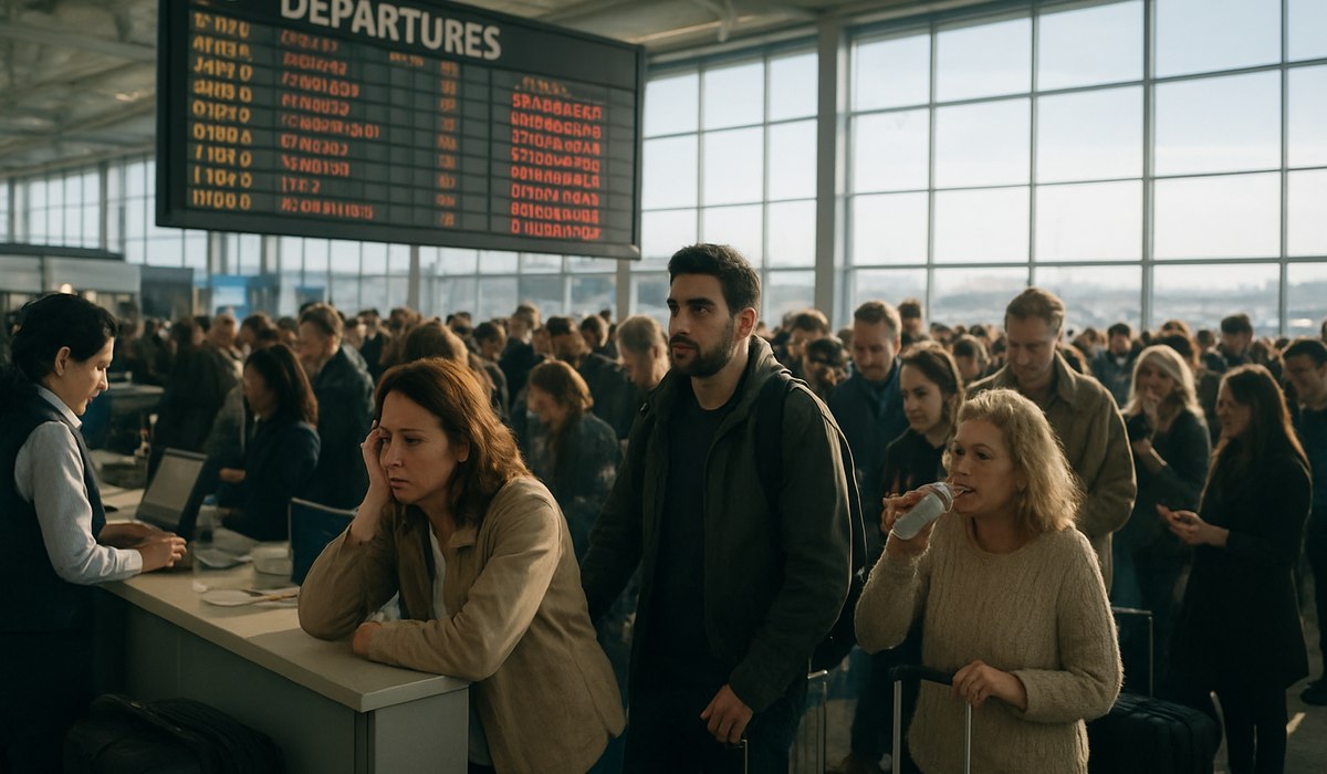 Airport strikes throw European Easter travel into massive chaos
