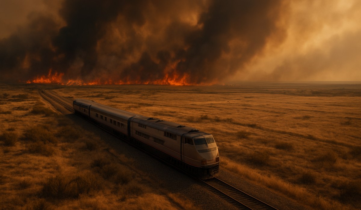 Amtrak Riders Trapped Nearly 24 Hours as Florida Wildfire Forces Rail Closures