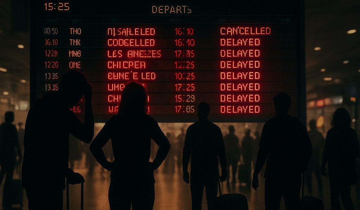 Asia Travel Chaos: 600+ Flights Disrupted Across Major Hubs Today