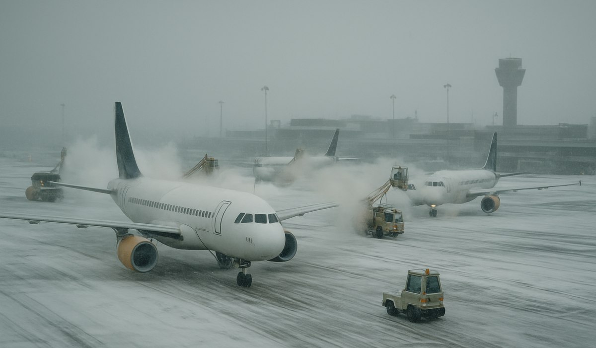 Canadian Storm Triggers Fresh Wave of Flight Disruptions Across Five Major Hubs