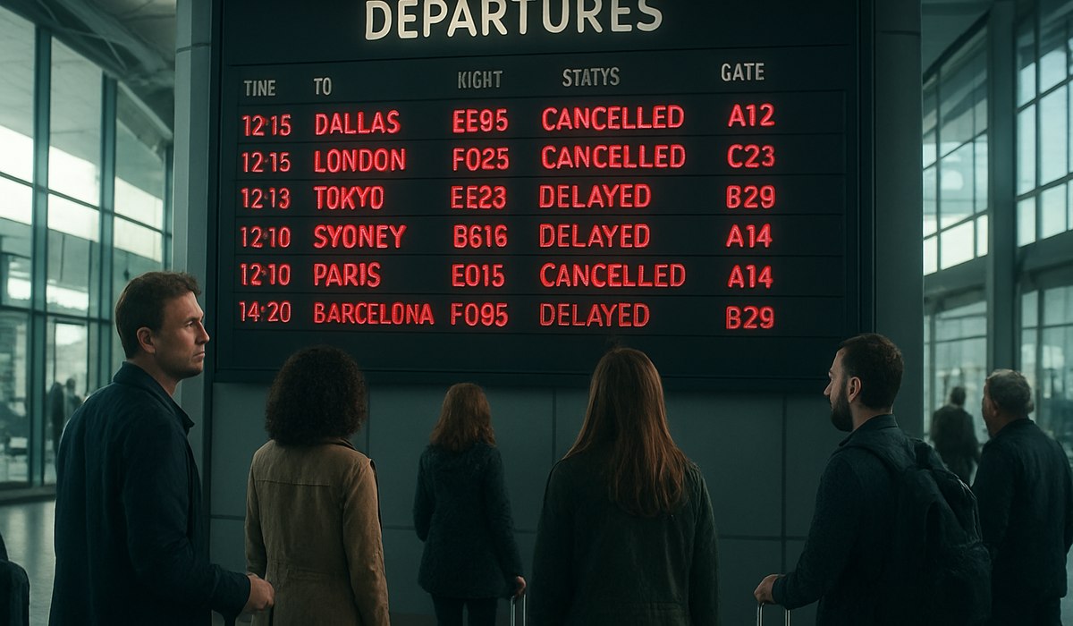 Cancellations Delays Snarl Montreal-Trudeau on April 9, 2026