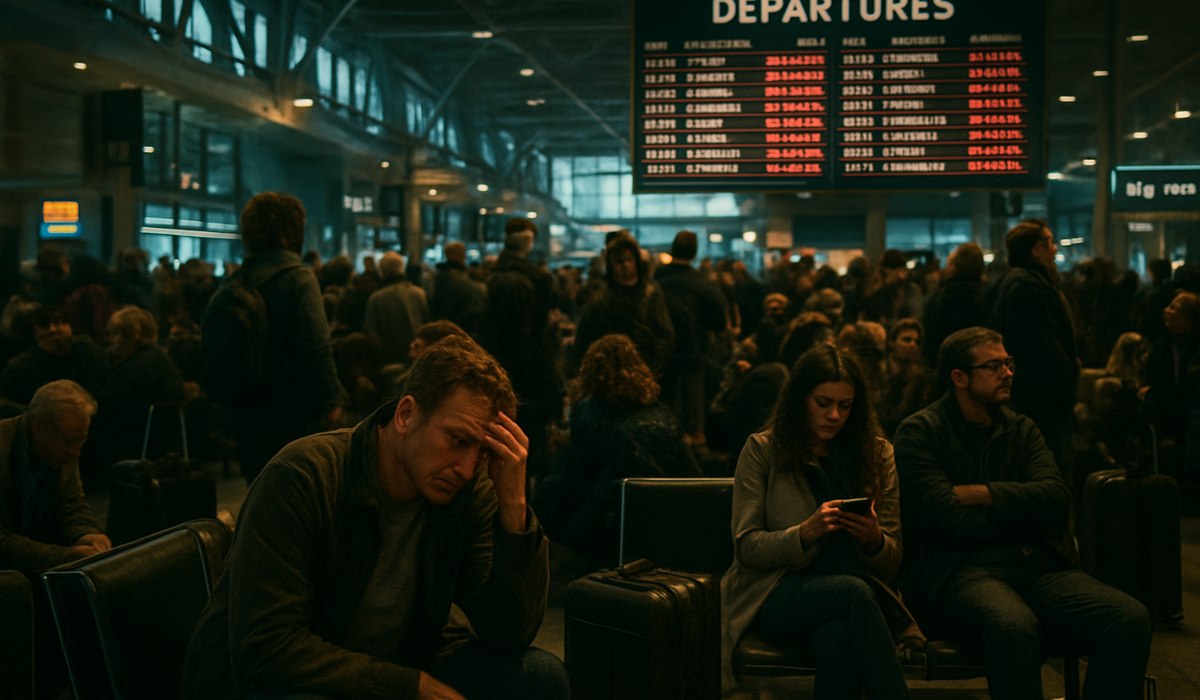 Europe Flight Chaos Strands Hundreds: 2,500+ Delayed Flights April 2026