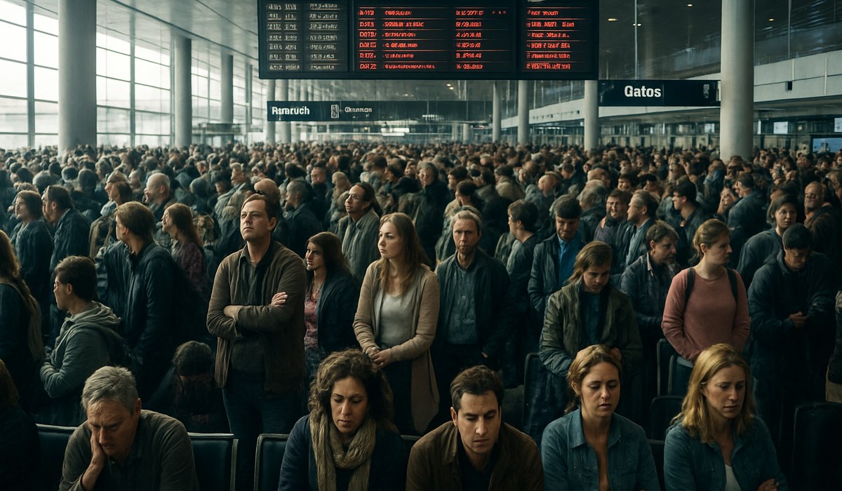 Europe Travel Chaos Strands Hundreds Across Major Hubs in April 2026