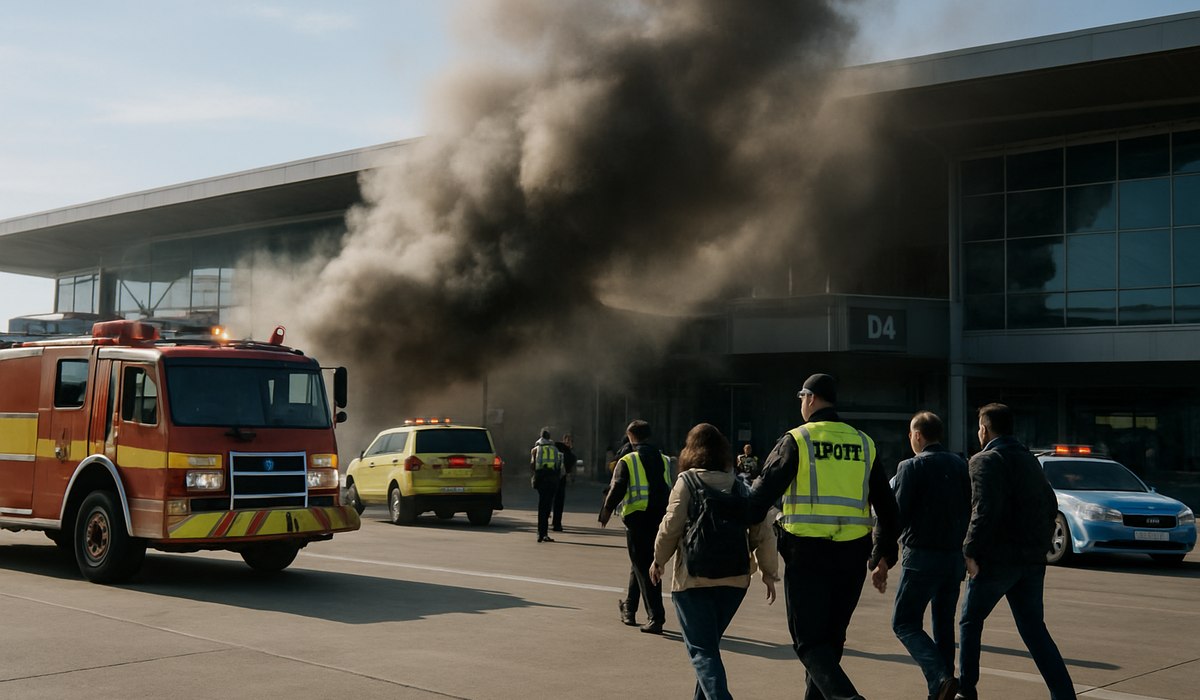 Fire Mumbai Airport Terminal Disrupts Dozens of Flights Across India