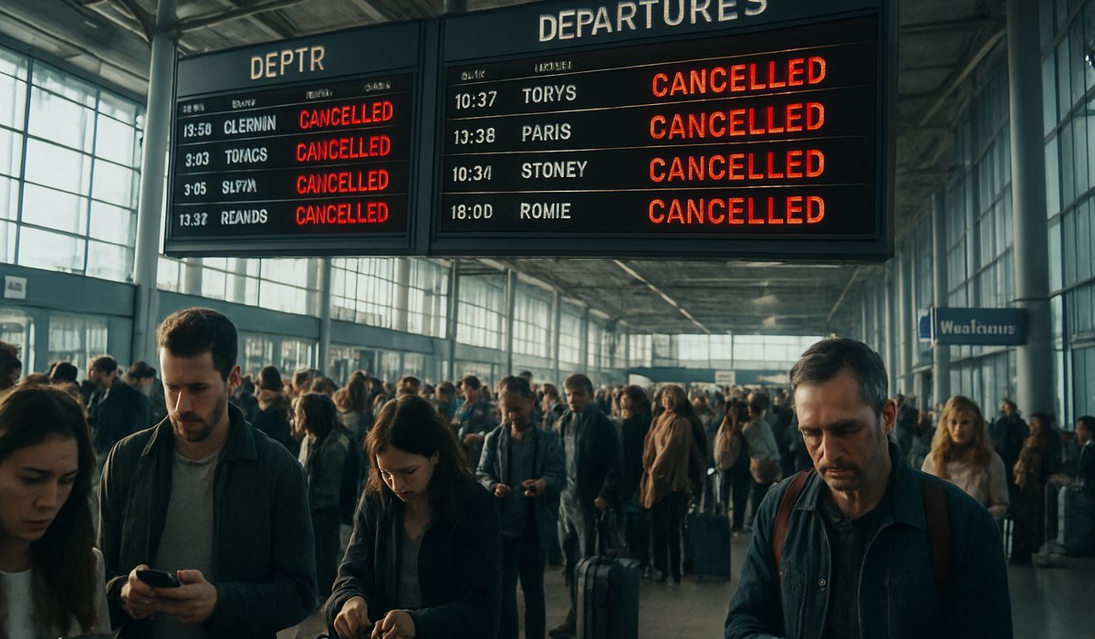 Flight Chaos Across Europe Disrupts 1,141 Services in April 2026