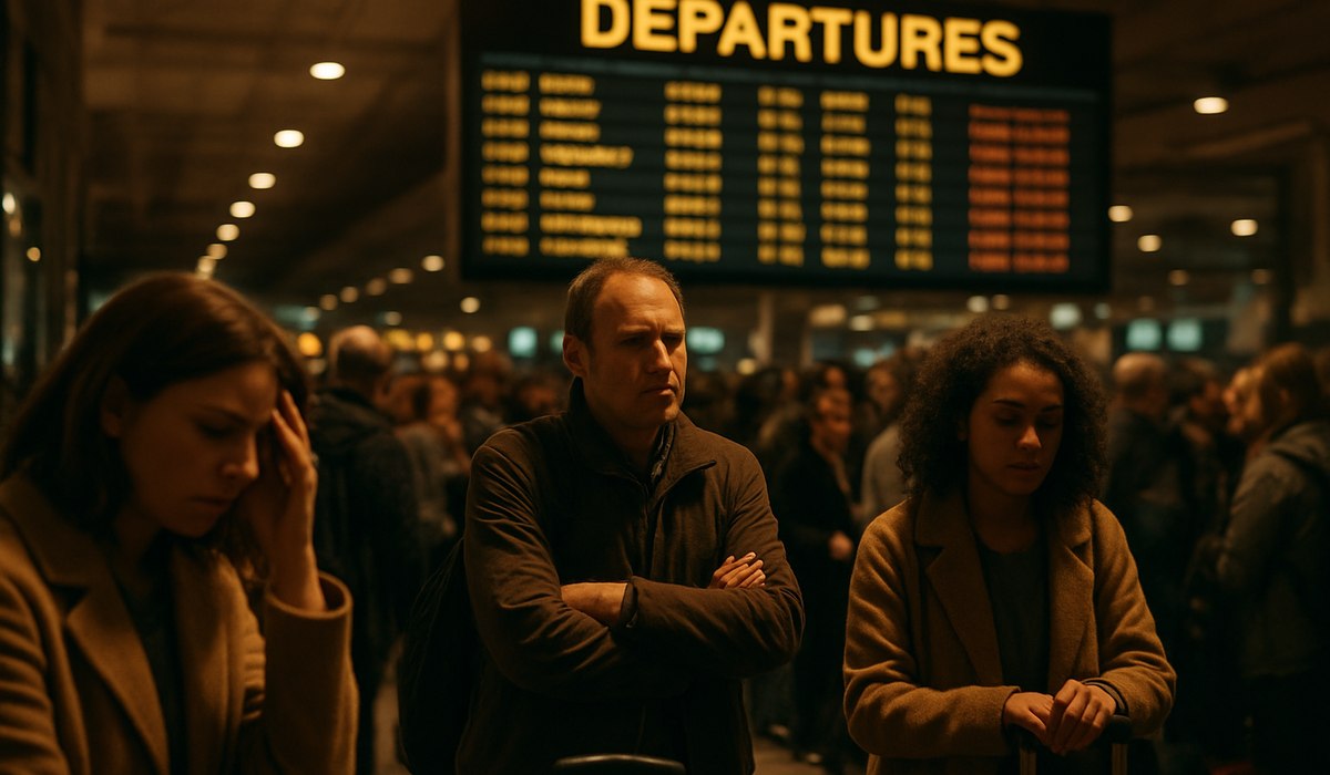 Flight Chaos Delays 477 Travelers Across Four U.S. Hubs in April 2026