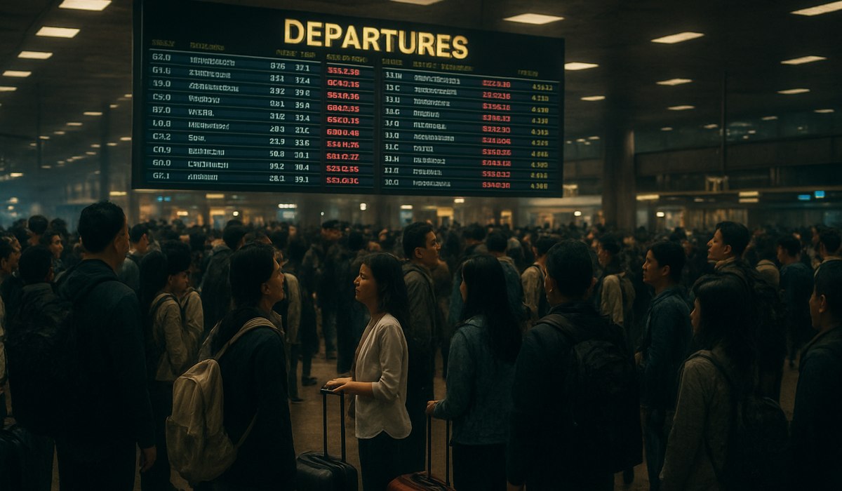 Flight chaos hits Asia: 33 cancellations, 416 delays disrupt China Eastern, Lao Airlines routes