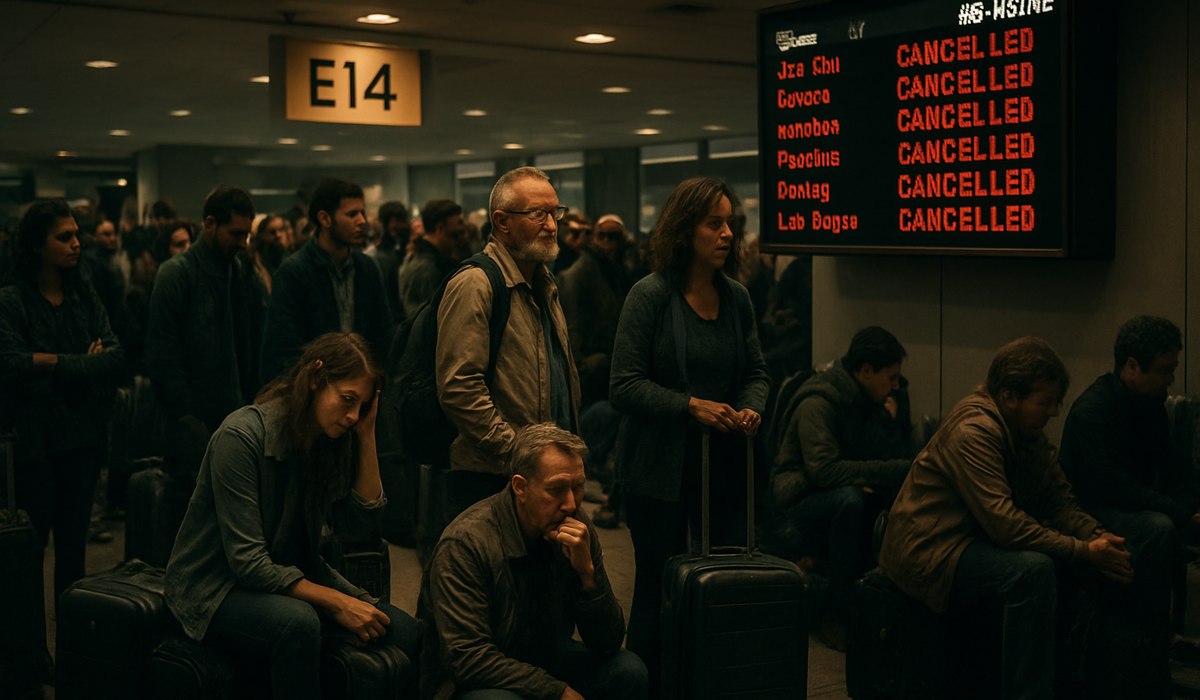 Flight Chaos Strands Thousands Across Five US States in April 2026