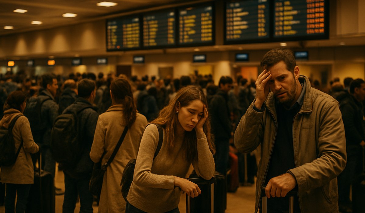 Flight Chaos Strands Thousands Across Major US Hubs April 2026