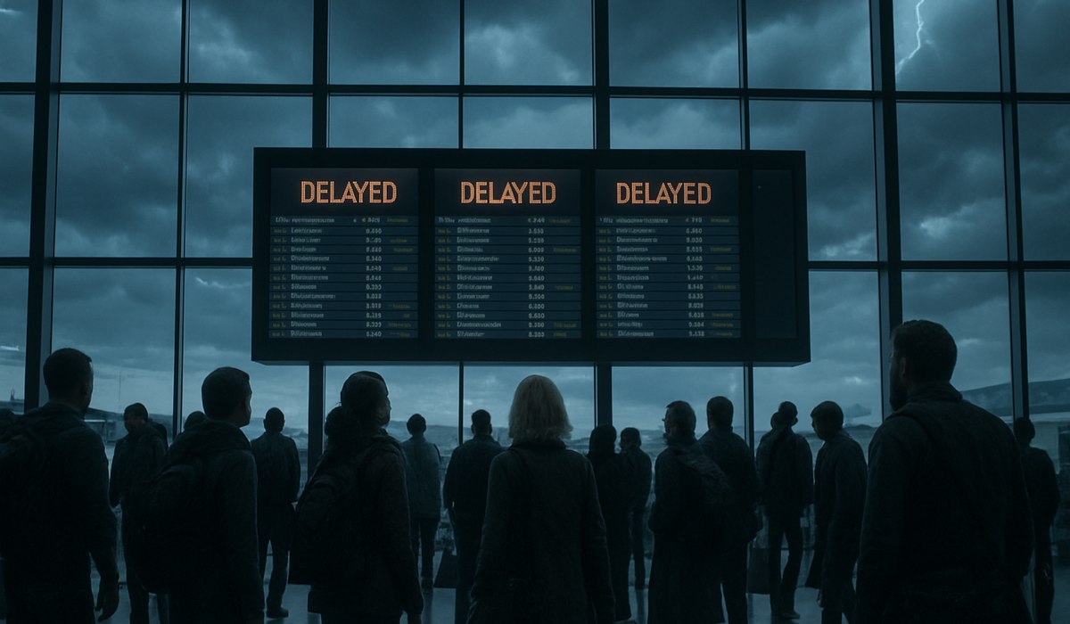 Flight Delays Snarl Six Major U.S. Hubs During April 2026 Storm Surge