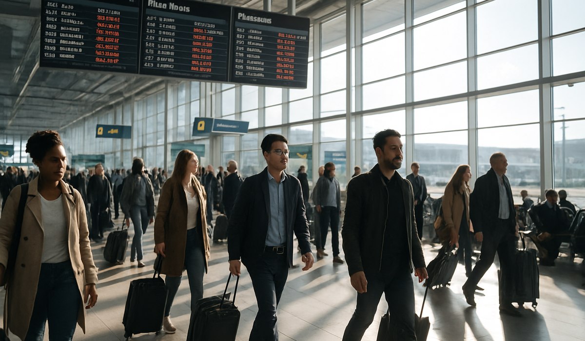 Flight disruptions mount at Cairo Airport in April 2026