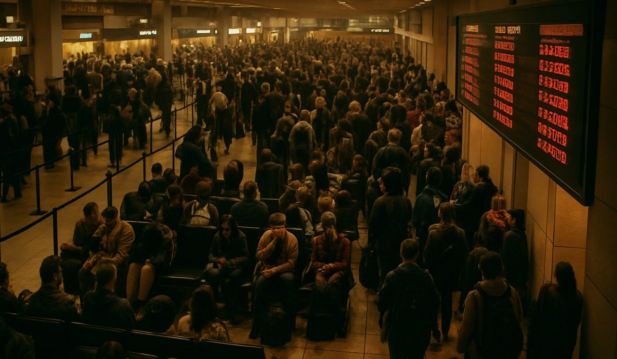 Flight Disruptions Major: 3,281 Delays Hit Six US Hubs April 2026