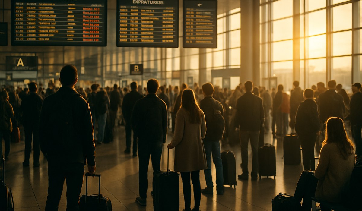 Flight Disruptions Snarl Departures at Washington Dulles on April 9