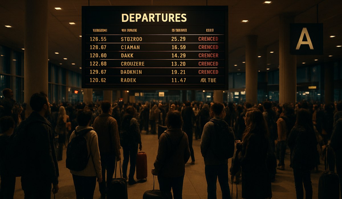 Flight Disruptions Snarl Philadelphia Airport: 64 Delays Impact Northeast