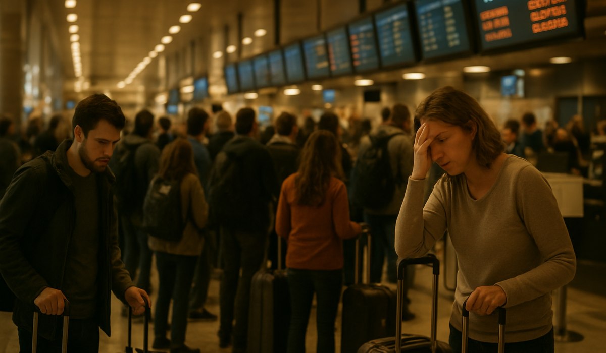 Flight Disruptions Strand 500+ Travellers Across France's Major Hubs